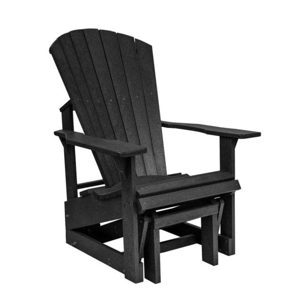 CR Plastics Single Glider Black
