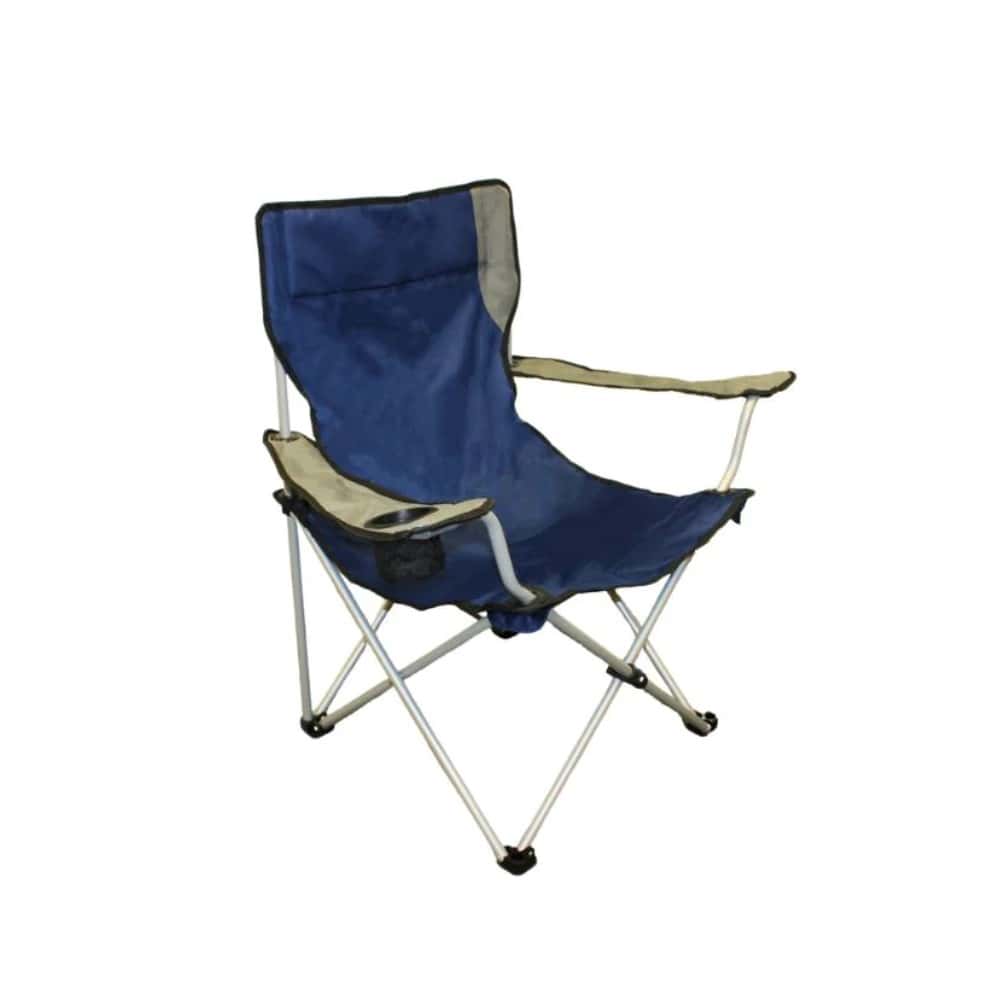 Canadian Shield Outdoors Oversize Essential Quad Chair - Blue/Grey 2 Alps Canadian Shield Outdoors Oversize Essential Quad Chair