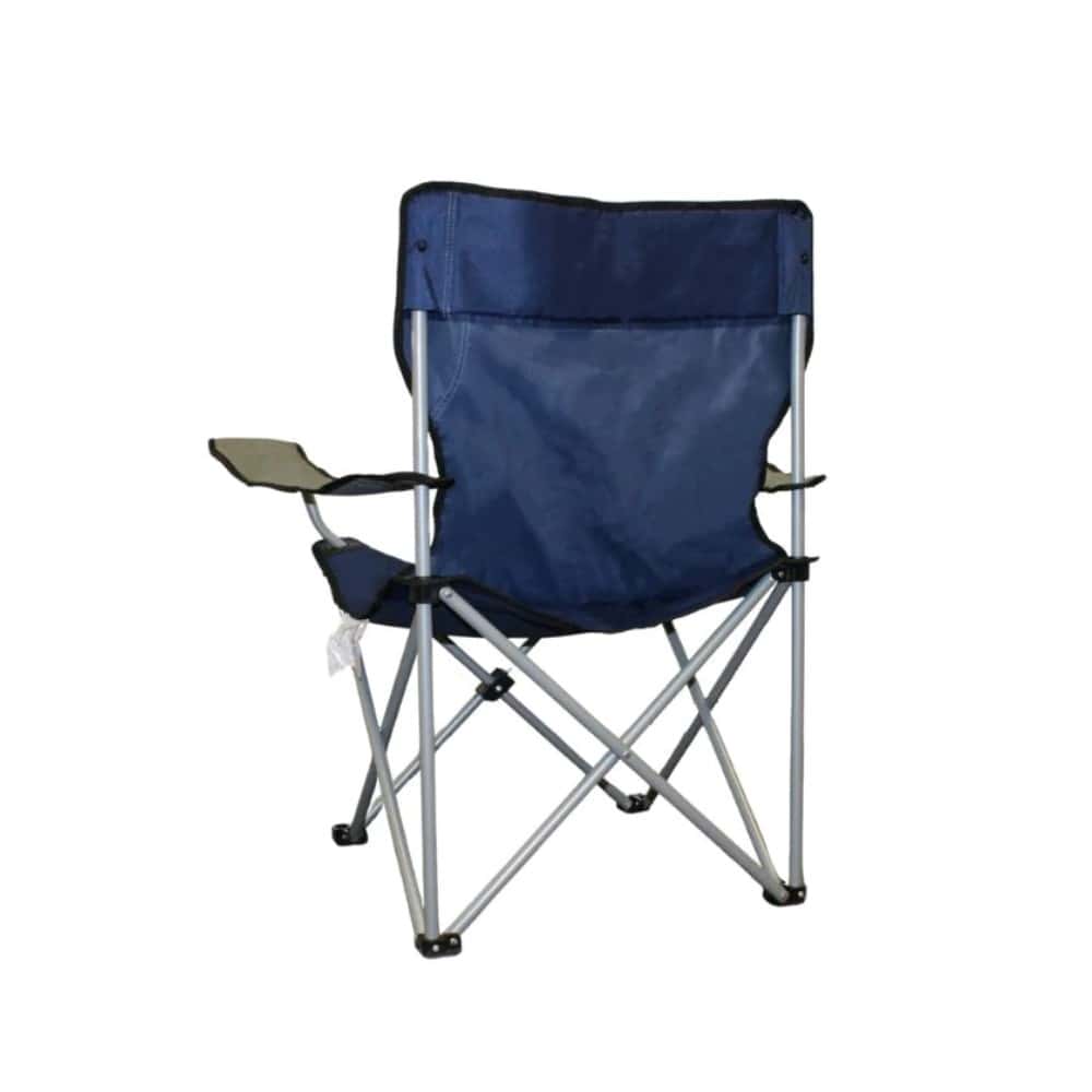 Canadian Shield Outdoors Oversize Essential Quad Chair - Blue/Grey 3 Alps Canadian Shield Outdoors Oversize Essential Quad Chair