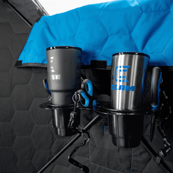 Clam Outdoors Clamlock Double Cup Holder
