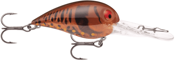 Storm Original Deep Wiggle Wart Phantom Brown Orange Craw
