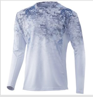 Huk Mens Icon X Tide Change Fade Long Sleeve Hogsback