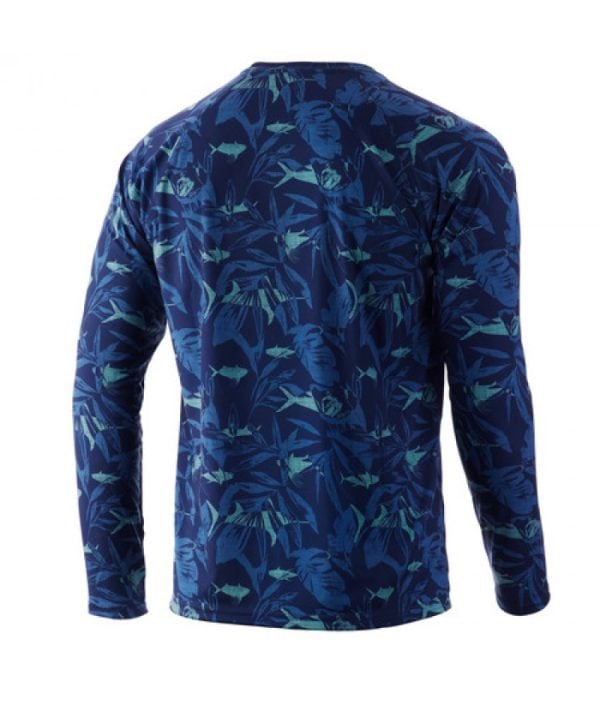 Huk Ocean Palm Pursuit T-shirt Sargasso Sea