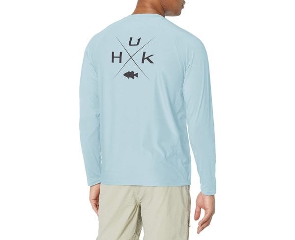 X Bass Pursuit Long Sleeve Shirt Ice Blue