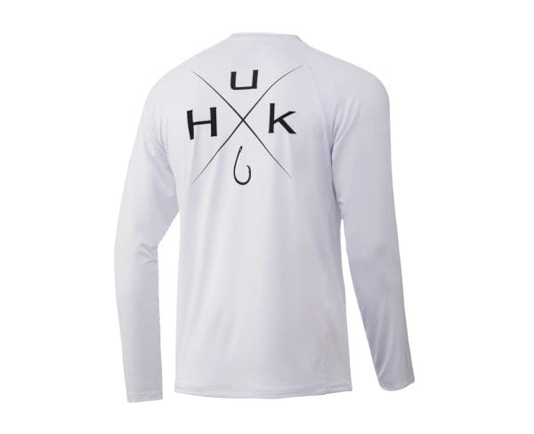 X Bass Pursuit Long Sleeve Shirt White