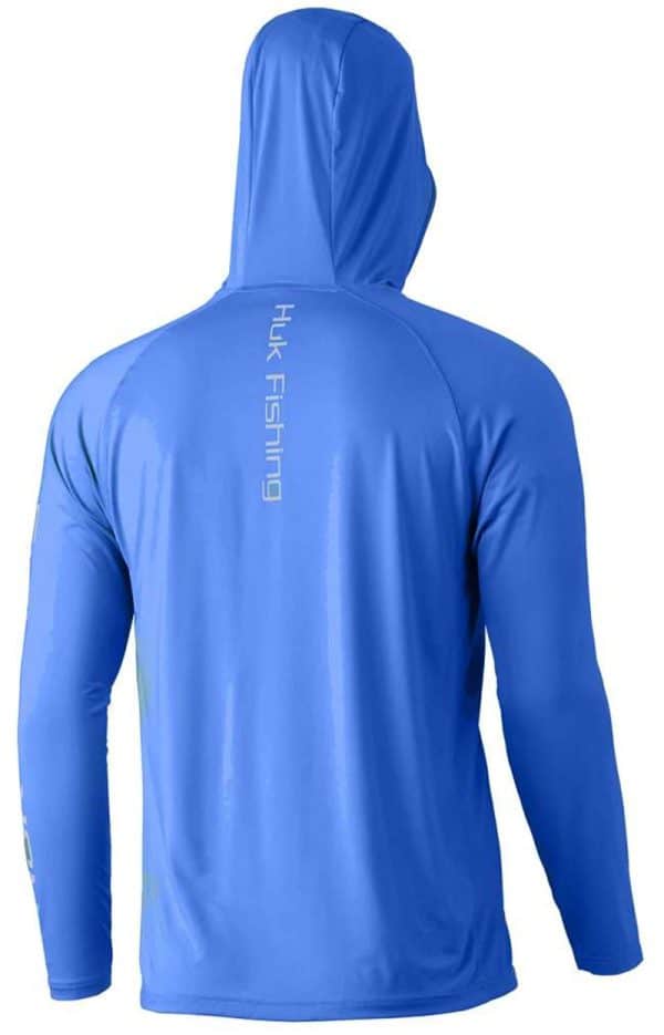 huk vented pursuit hoodie huk blue