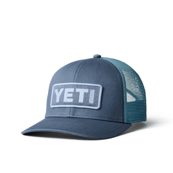 Logo Badge Trucker Hat - Indigo - Image 2