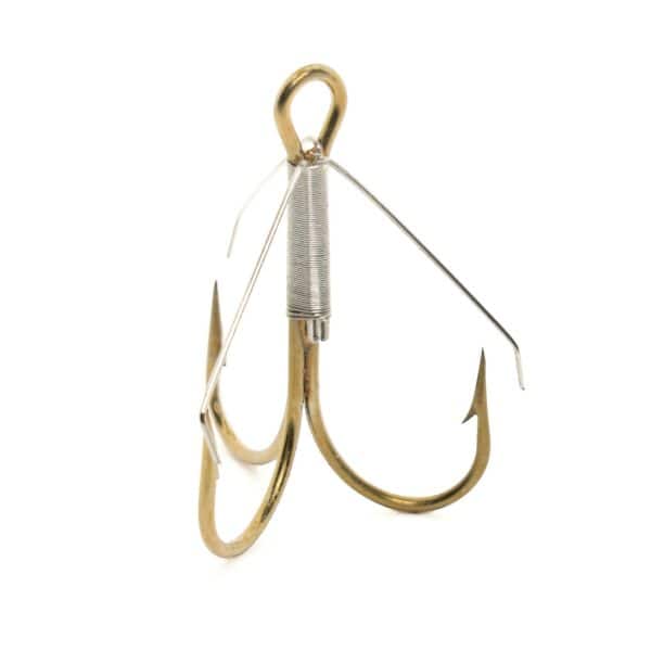 Weedless Treble Hook Mustad 1/0 W3551-1/0